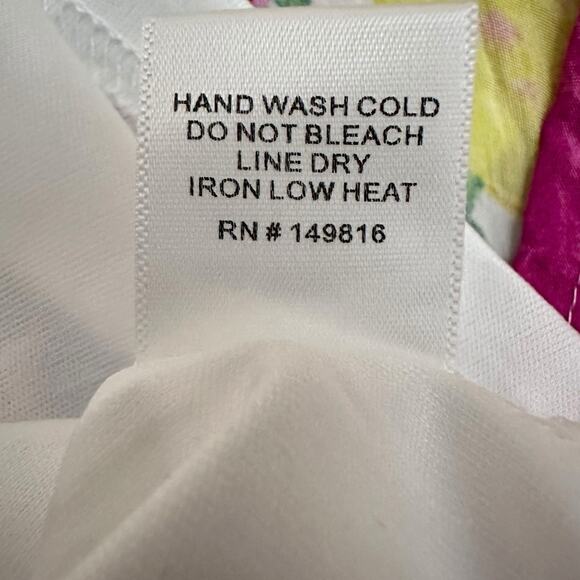 Fore Women S Mini Skirt Floral Fruit Print Vacation Fun Tropical Resort Cruise - Picture 10 of 10